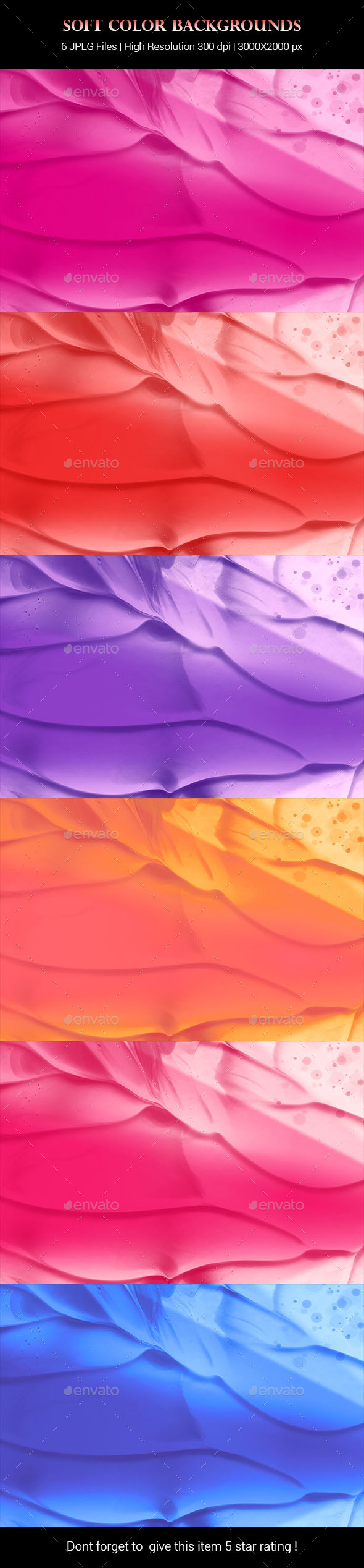 Soft Color Backgrounds by ilhampas | GraphicRiver
